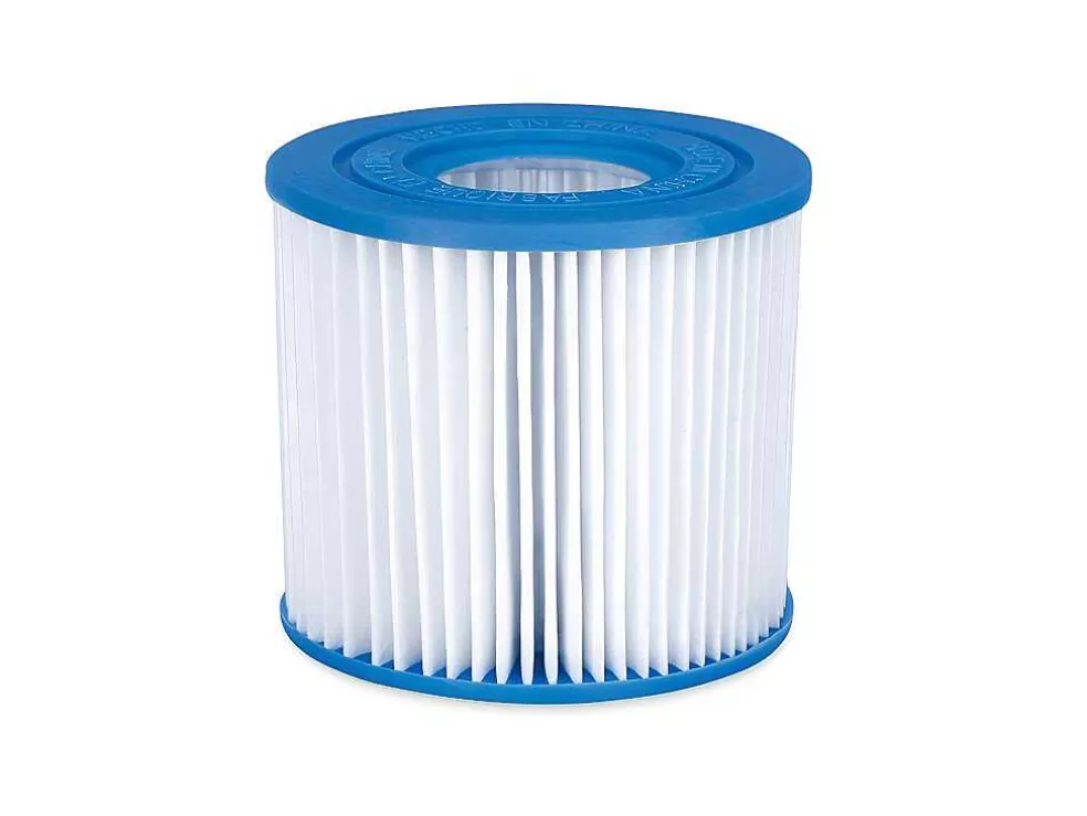 Vente-unique Piscina Tubular Retangular Antracite Com Bomba De Filtro De Cartucho De C400 X L200 X A122 Cm - Bantayan* Piscina