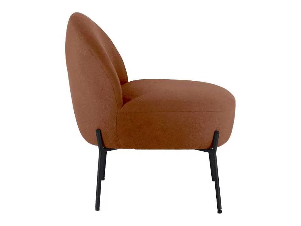 Happy Garden Poltrona Em Tecido De Lacada Cor De Ferrugem Helmi* Promoções Sofás & Poltronas