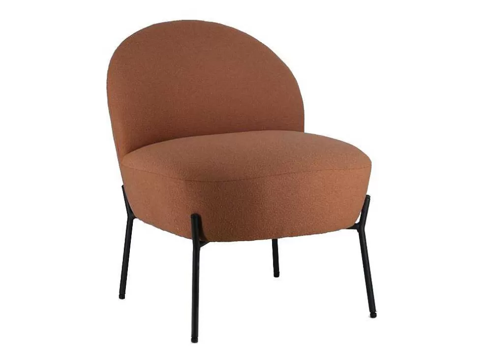 Happy Garden Poltrona Em Tecido De Lacada Cor De Ferrugem Helmi* Promoções Sofás & Poltronas