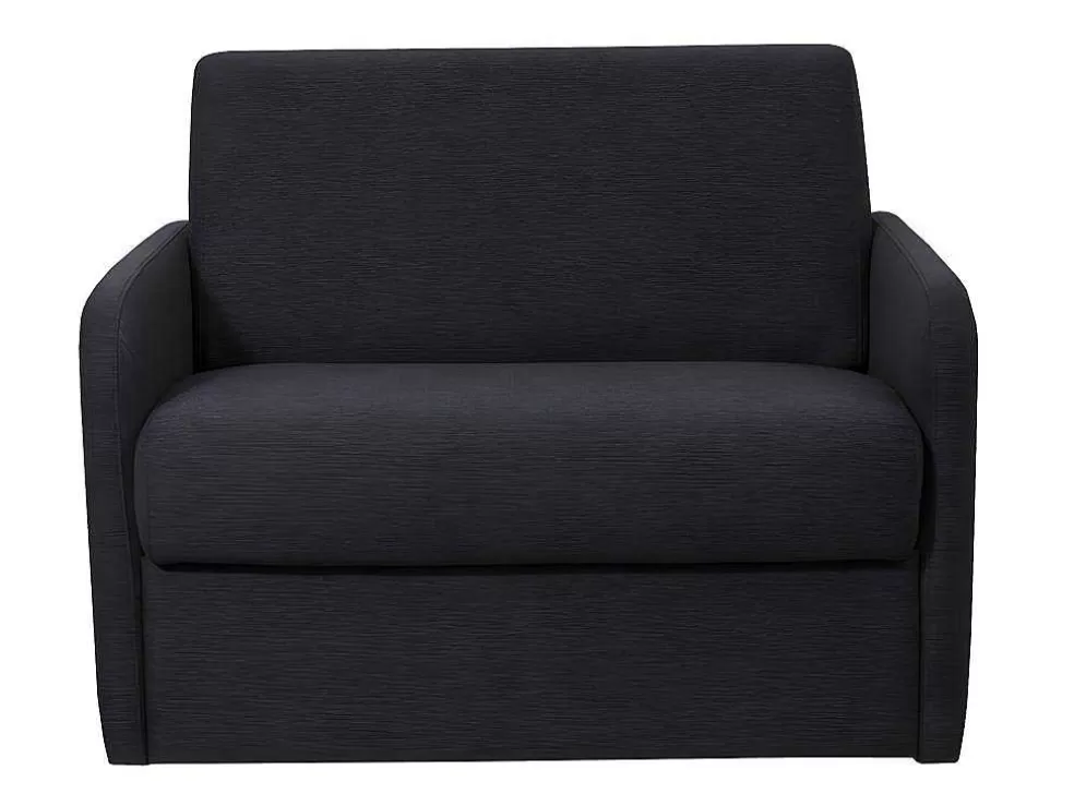 Vente-unique Poltrona Rapidamente Convertivel Em Cama De 100 Cm Em Tecido Cinza-Escuro - Nadoa* Poltrona Cama