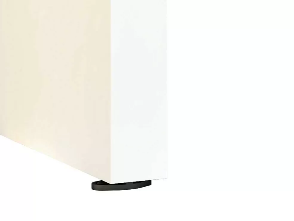 Vente-unique Porta De Correr Dupla Em Aplique, 2 X A205 X L83 Cm, Mdf E Pvc Branco - Varin* Porta De Correr