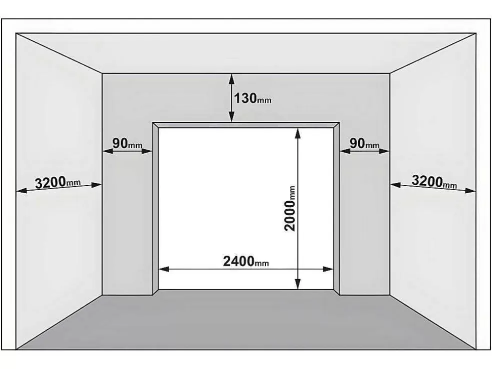 Somfy Porta De Garagem Seccionada Efeito Liso Com Porta Central Branco Com Motor - Lavega* Porta De Garagem