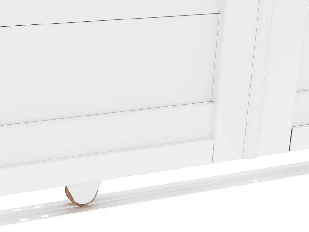 EXPERTLAND Portão De Correr Aluminio C416 X A180 Cm Branco - Nazario* Porta E Portão