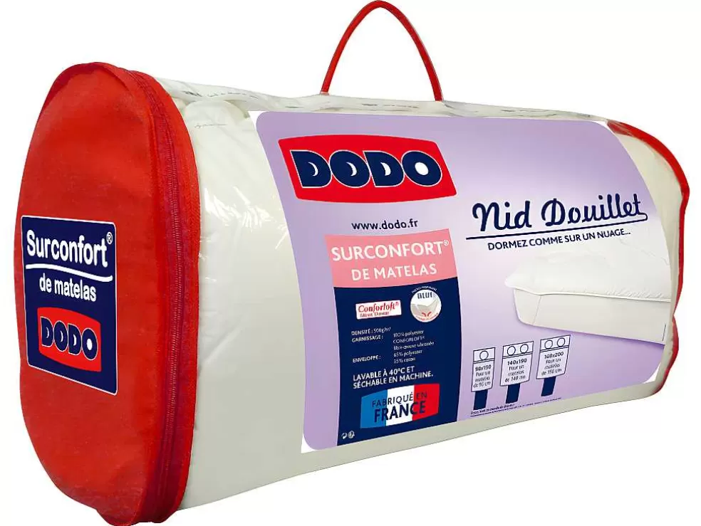 DODO Protetor De Colchão (Surconfort) Nid Douillet - 140X190 Cm* Sobrecolchão