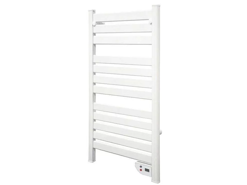 Purline Radiador Toalheiro El?Ctrico Aluminio Cor Branco* Promoções Casa De Banho & Bem-Estar