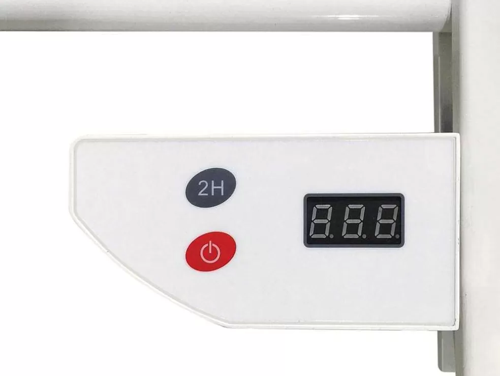 Purline Radiador Toalheiro El?Ctrico Aluminio Cor Branco* Promoções Casa De Banho & Bem-Estar