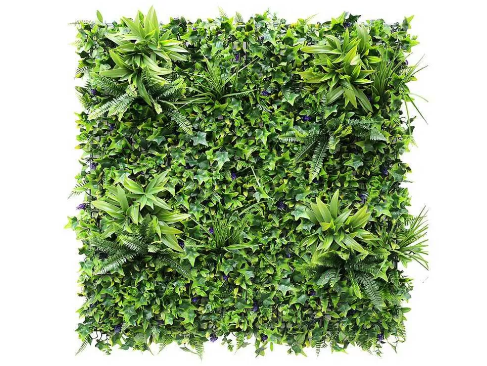 Vente-unique Revestimento De Parede Vegetal Sintetico Pack De 1 M Cor Verde - Matcha* Revestimento De Parede Vegetal