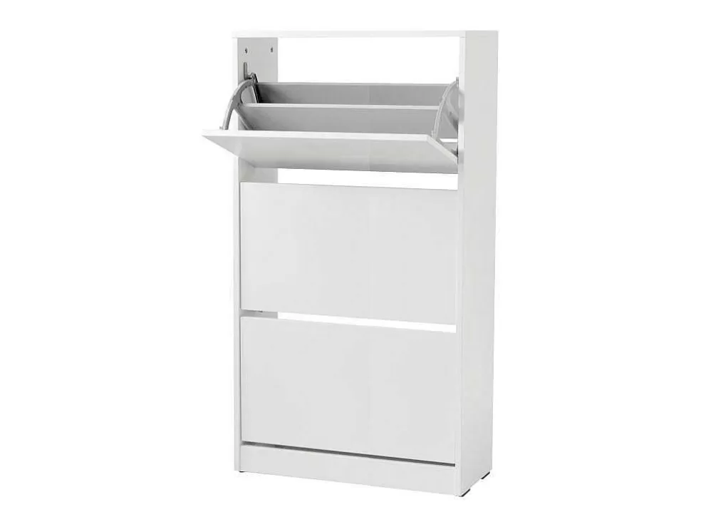 Venprodin Sapateira 3 Portas Dobraveis 121X73X26 Branco* Sapateira