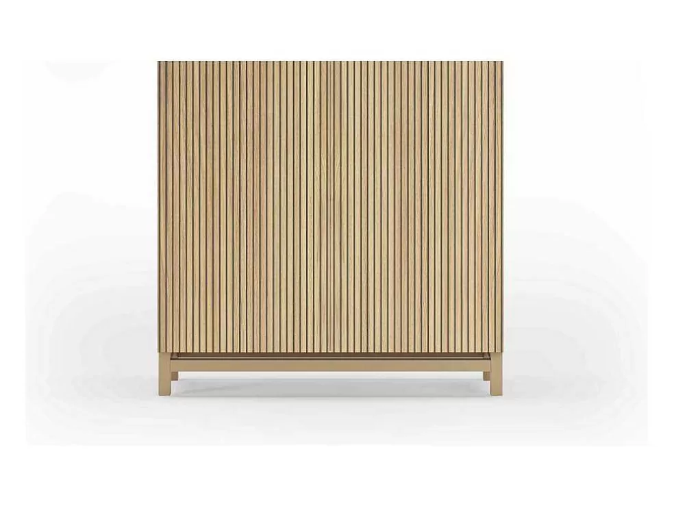 Herdasa Sapateiro/Móvel Organização - H90Cm X L90Cm X P27Cm Chene Portas Serrado - Hanko* Sapateira