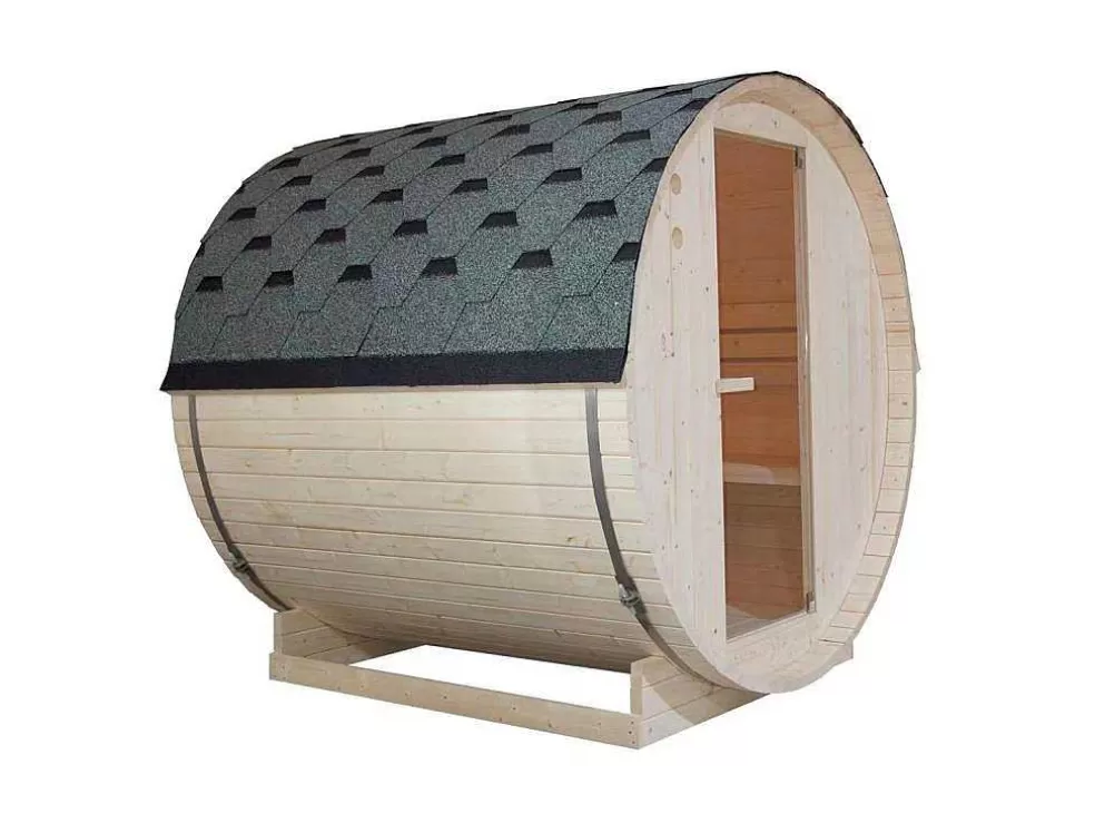 VOGUE SAUNA Sauna De Exterior 4 Lugares C185 X L180 X A190 Cm - Isokyro* Sauna De Exterior