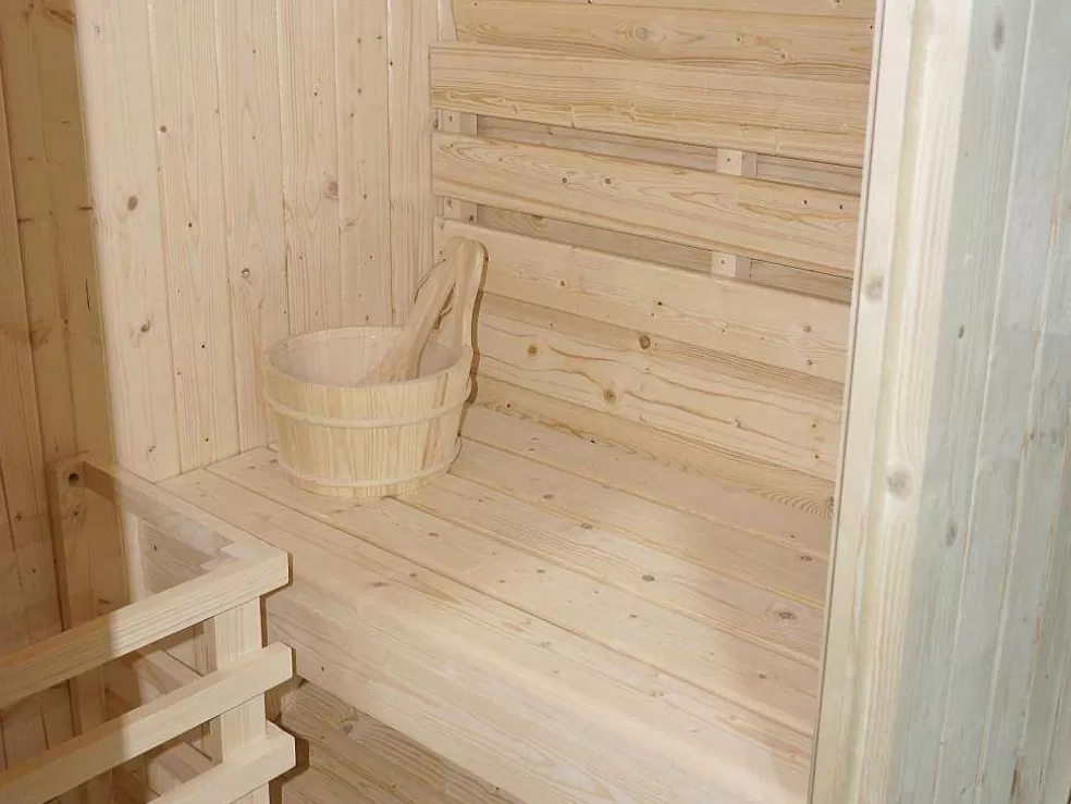 VOGUE SAUNA Sauna De Exterior 2 Lugares C185 X L120 X A190 Cm - Isokyro* Sauna De Exterior