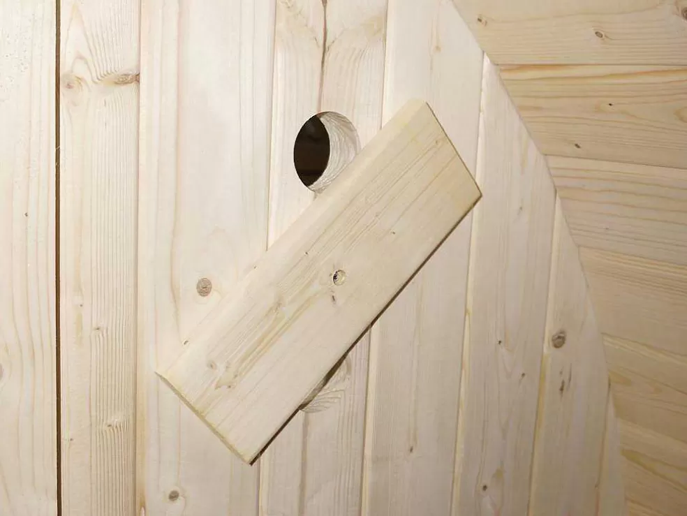 VOGUE SAUNA Sauna De Exterior 4 Lugares C185 X L180 X A190 Cm - Isokyro* Sauna De Exterior