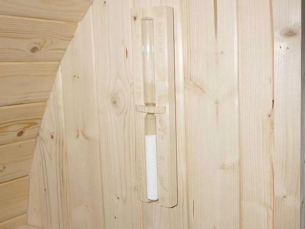 VOGUE SAUNA Sauna De Exterior 6 Lugares Com Salamandra De 8 Kw C185 X L220 X A190 Cm - Isokyro* Sauna De Exterior