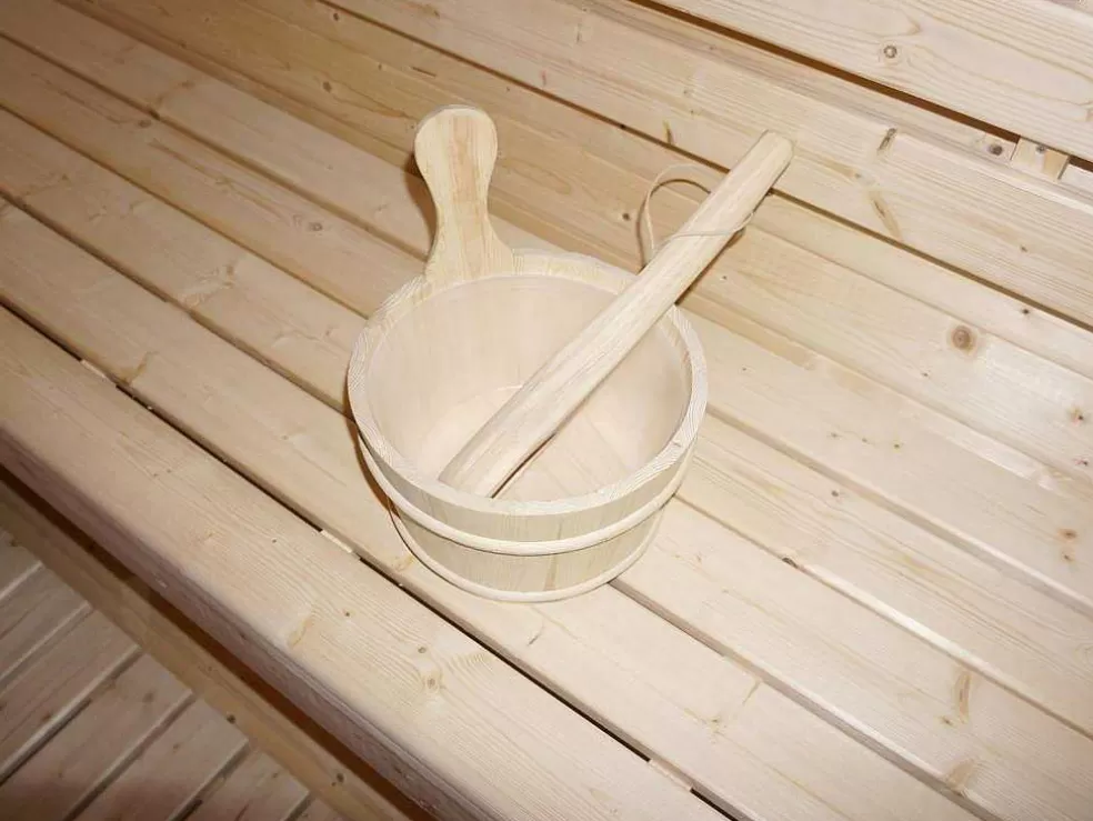 VOGUE SAUNA Sauna De Exterior De 6 Lugares C185 X L220 X A190 Cm - Isokyro* Sauna De Exterior
