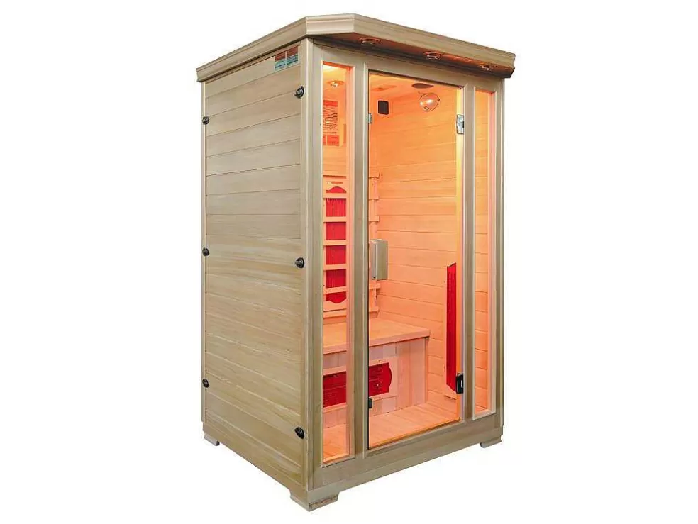 VOGUE SAUNA Sauna De Infravermelhos 2 Lugares Gama Prestige Oslo Ii - C120*P105*A190 Cm* Sauna Infravermelhos