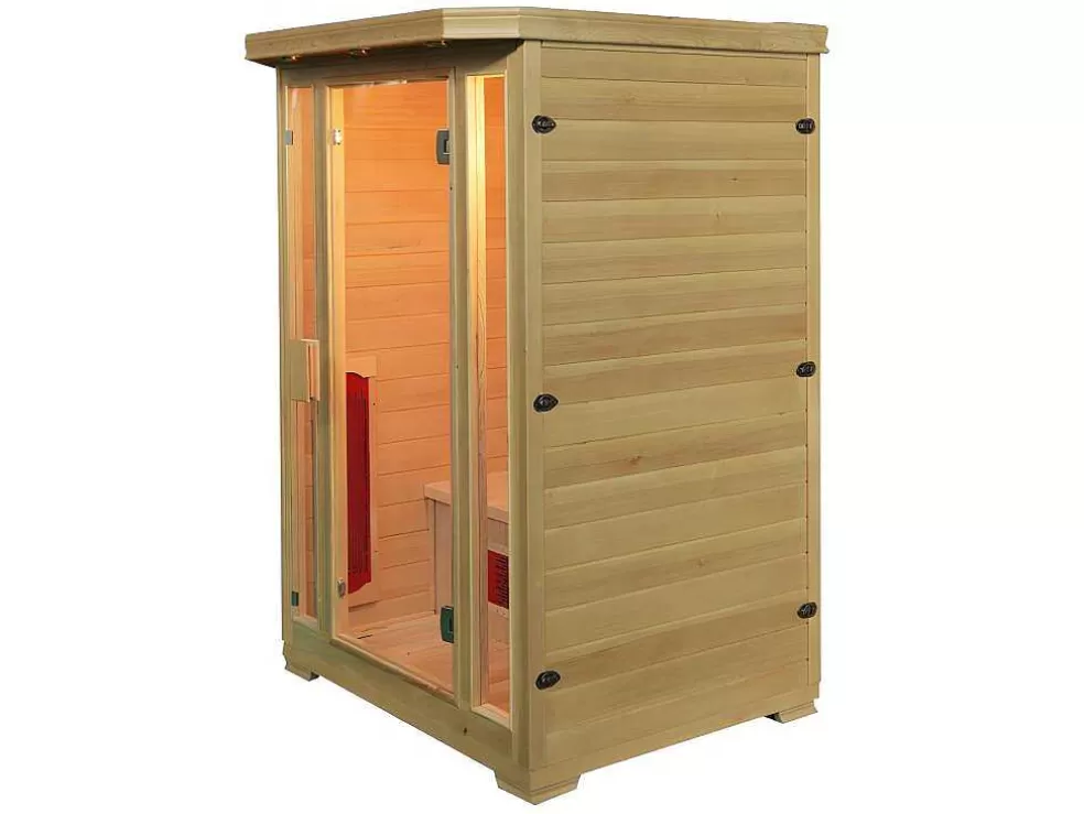 VOGUE SAUNA Sauna De Infravermelhos 2 Lugares Gama Prestige Oslo Ii - C120*P105*A190 Cm* Sauna Infravermelhos