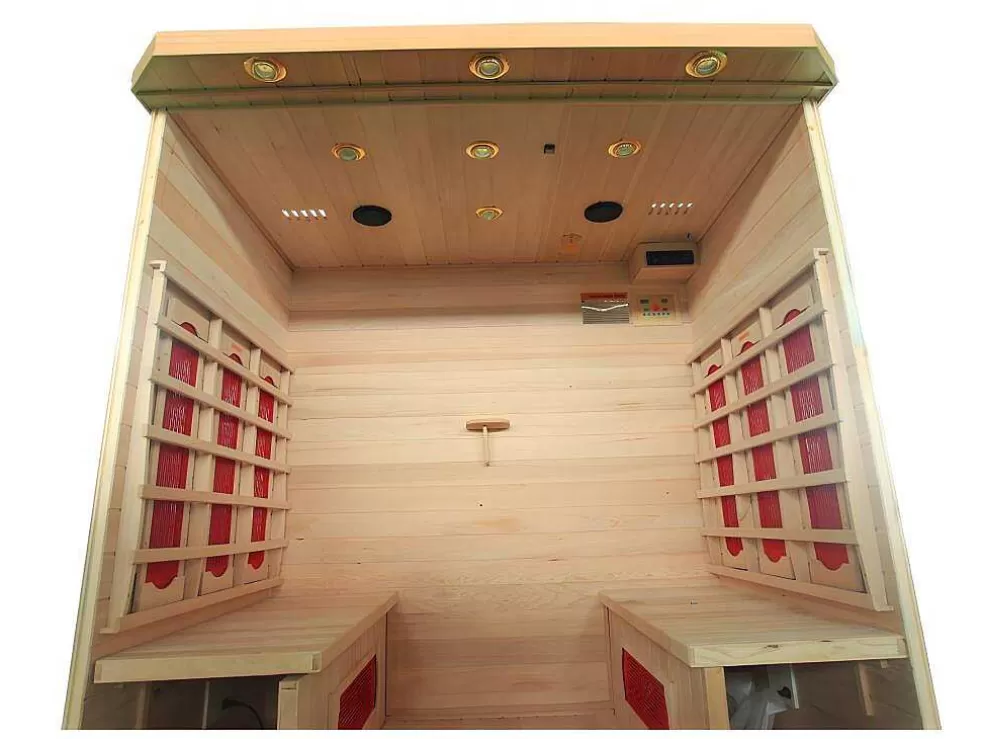 VOGUE SAUNA Sauna De Infravermelhos 4/5 Lugares Gama Prestige Stockholm Ii - C180*P120*A190 Cm* Sauna Infravermelhos
