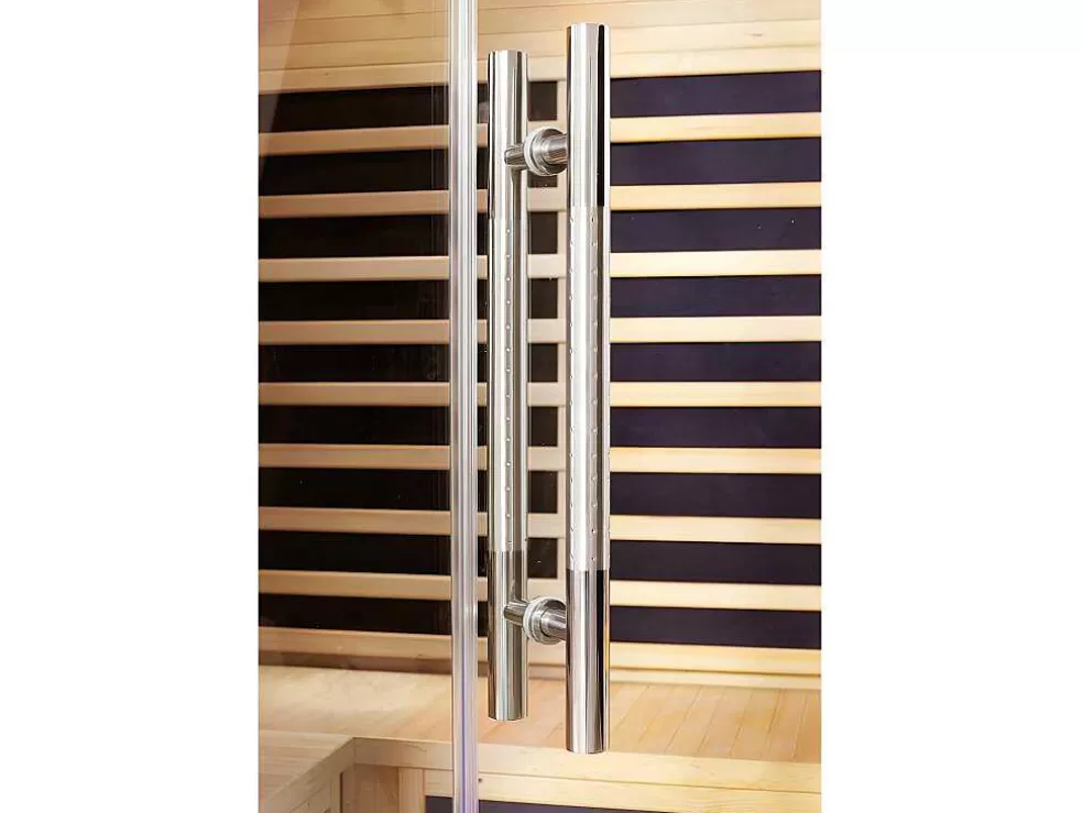 VOGUE SAUNA Sauna De Infravermelhos 4/5 Lugars Com Vidros Fumados C180 X L160 X A200 Cm 3060 W, Gama Prestigio - Tromso* Sauna Infravermelhos