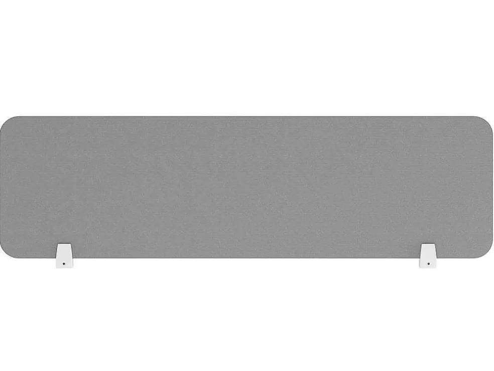 Workēa Secretária Profissional 1 Péssoa Branco C160 Cm Com Separador - Downtown* Mobiliário De Escritório
