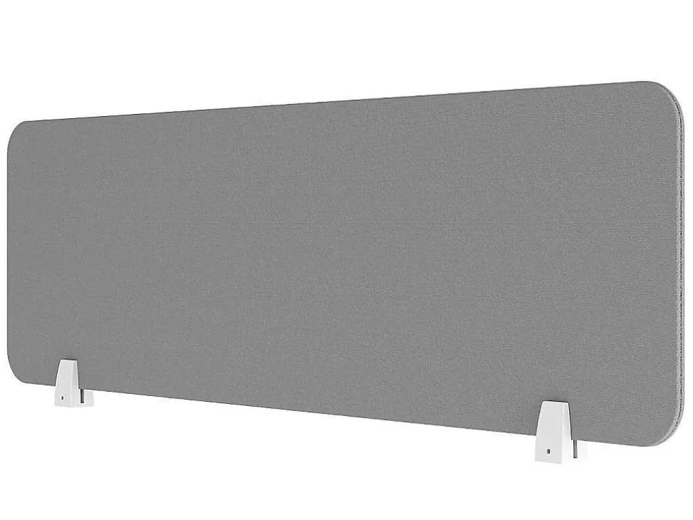 Workēa Secretária Profissional 1 Péssoa Branco C160 Cm Com Separador - Downtown* Mobiliário De Escritório