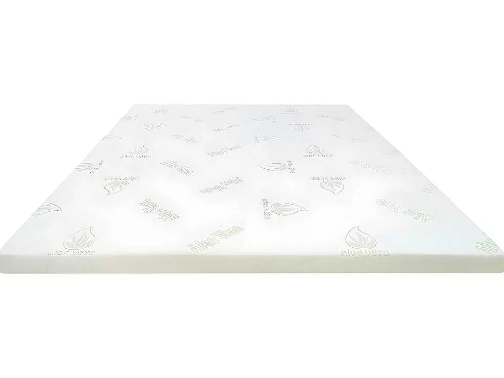 NATUREA Sobrecolchão Luxo Memória De Forma 140X190 Cm - Aloe Vera Da * Sobrecolchão
