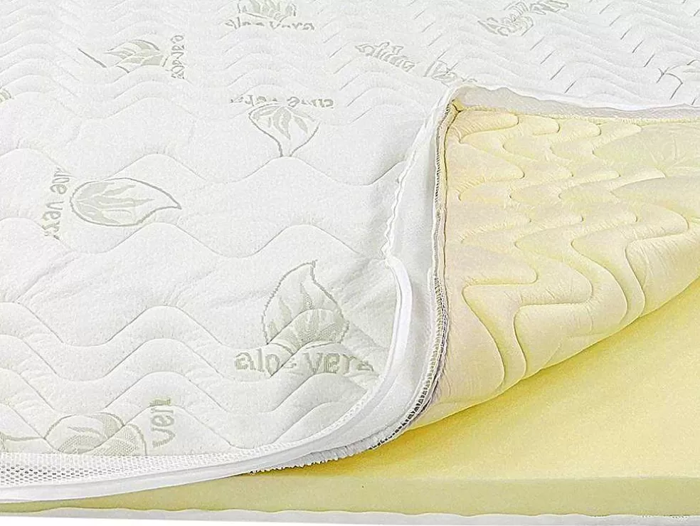 NATUREA Sobrecolchão Memória De Forma Aloe Vera Da 140X190 Cm* Sobrecolchão