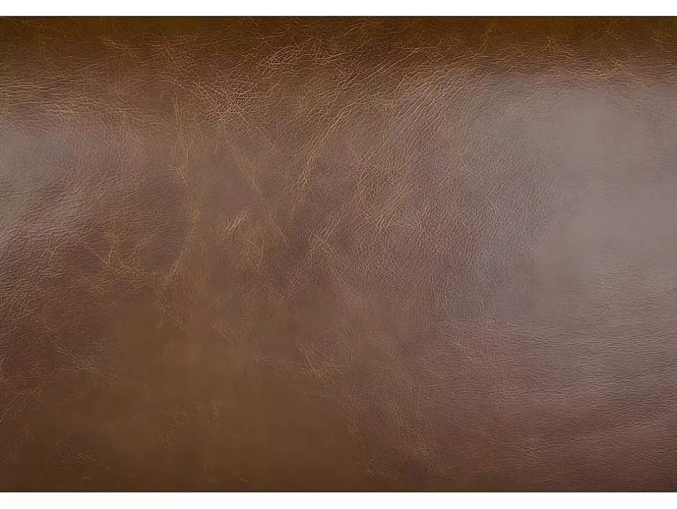 LINEA Sofá Sofá De 3 Lugares Convertivel De Abertura Rapida 100% Pele De Bufalo Pele Vintage Caramelo - Delectea Ii* Sofá Cama De Abertura Rapida
