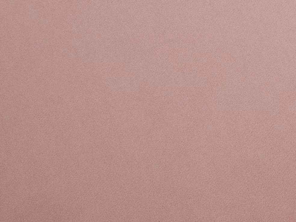 Vente-unique Sofá De 2 Lugares E Poltrona Forma De Concha Veludo Cor-De-Rosa - Dandelion* Conjunto Sofá E Poltrona