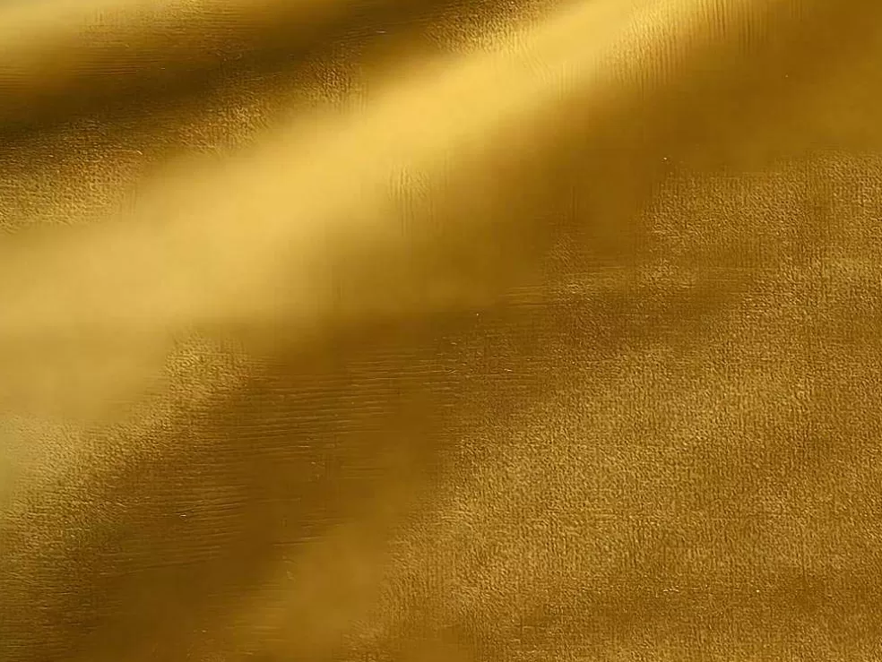 PASCAL MORABITO Sofá De 3 Lugares Em Veludo Kestrel De - Amarelo Mostarda* Promoções Sofás & Poltronas