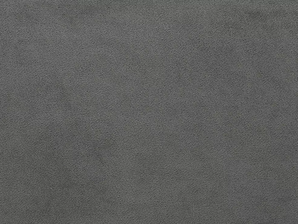 Vente-unique Sofá De Canto Convertivel E Reversivel Em Veludo Antracite - Polani* Sofá Cama Clic-Clac E Dobravel