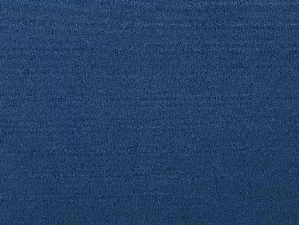 Vente-unique Sofá De Canto Convertivel E Reversivel Em Veludo Azul-Escuro - Polani* Sofá De Canto