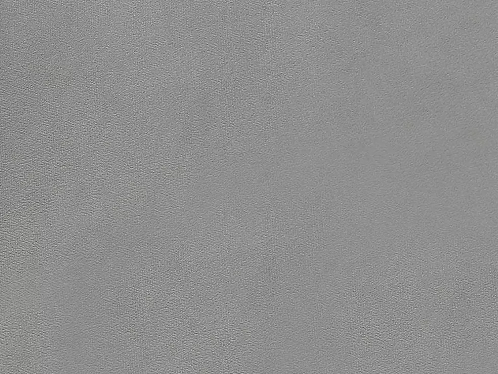 Vente-unique Sofá De Canto Reversivel E Convertivel Em Veludo Cinza - Nieto* Sofá Cama Clic-Clac E Dobravel