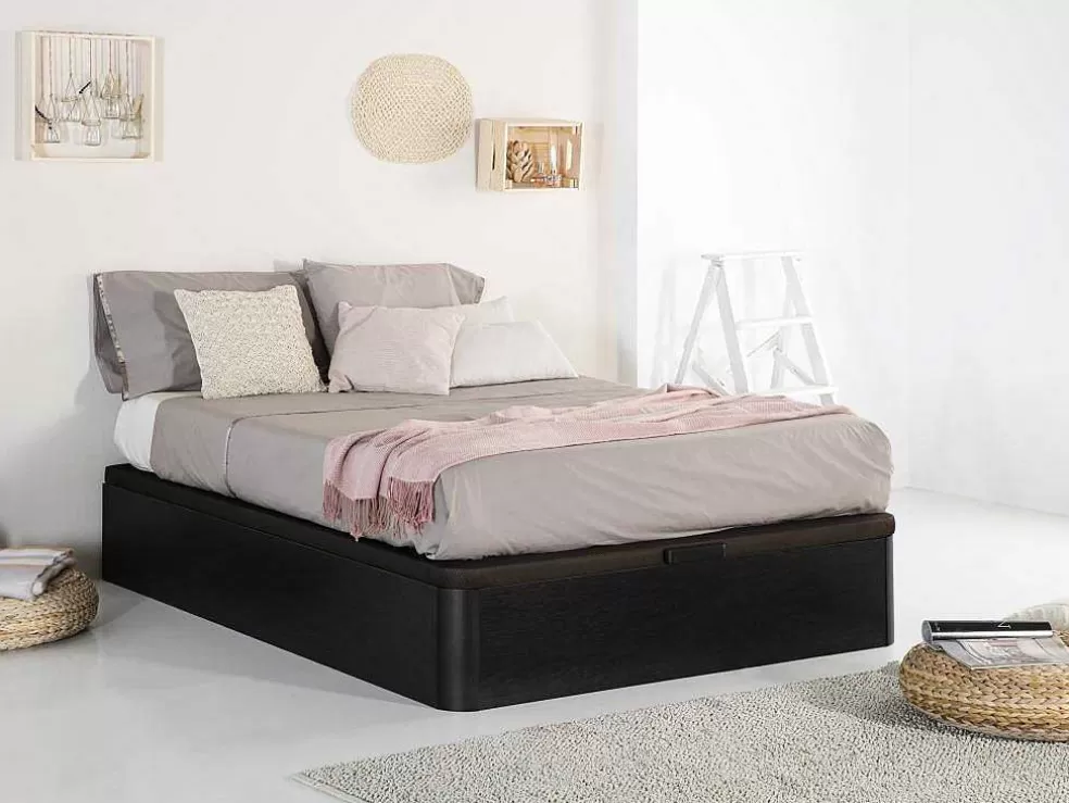 Ysmée Sommier Com Arrumação Hestia Da Ysmee - Wenge Mate - 140X190 Cm* Sommier