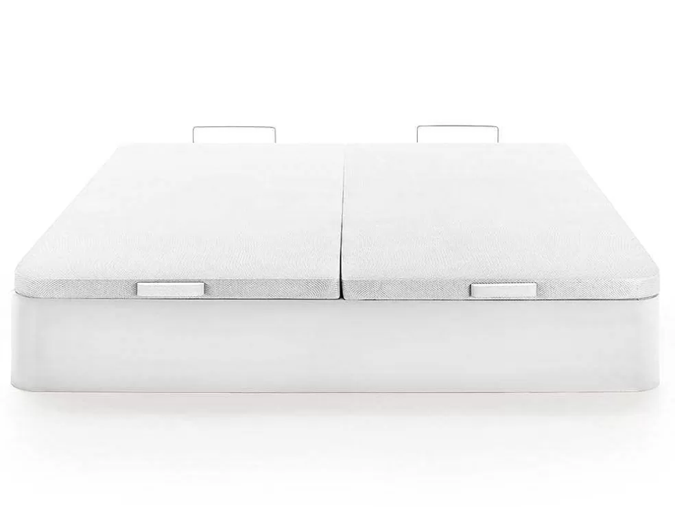 Ysmée Sommier Com Espaco De Arrumação Hestia Da Ysmee Cor Branco Mate De 180 X 200 Cm* Sommier