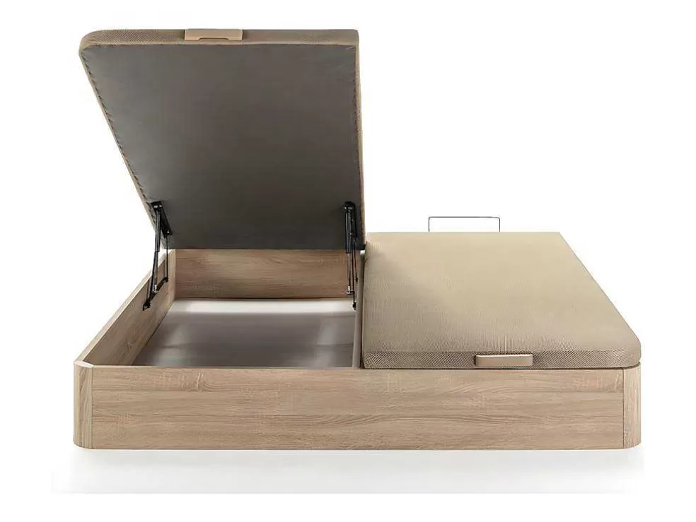 Ysmée Sommier Com Espaco De Arrumação Hestia Da Ysmee Cor Natural Claro De 180 X 200 Cm* Sommier