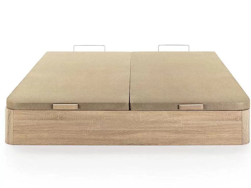 Ysmée Sommier Com Espaco De Arrumação Hestia Da Ysmee Cor Natural Claro De 180 X 200 Cm* Sommier