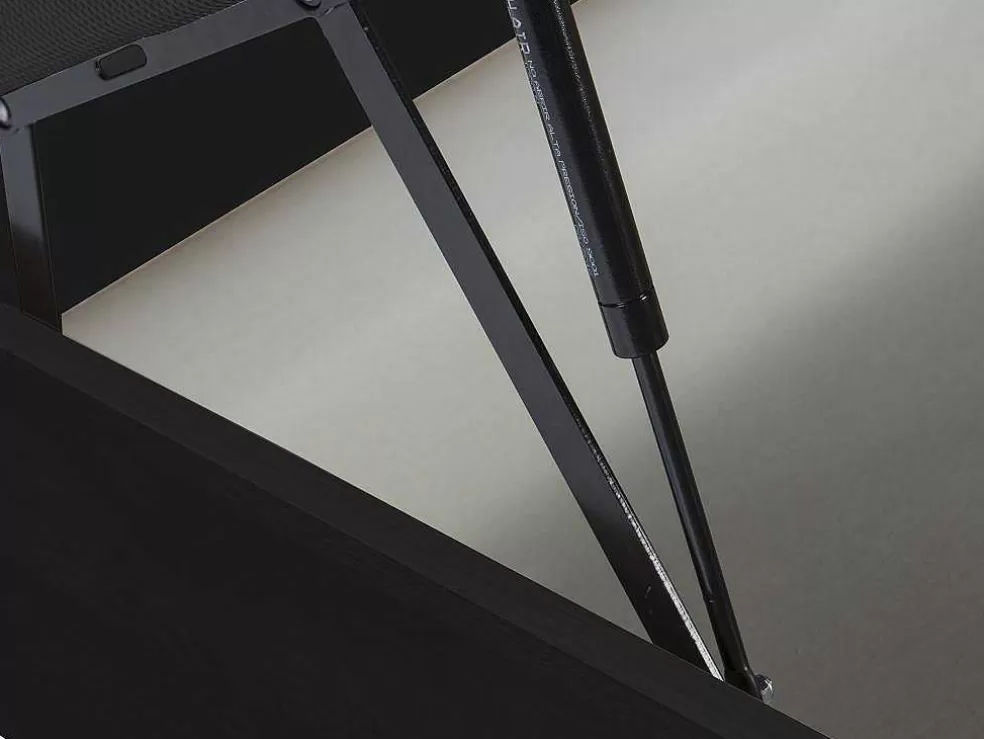 Ysmée Sommier Com Espaco De Arrumação Hestia Da Ysmee Cor Preto Mate De 180 X 200 Cm* Sommier