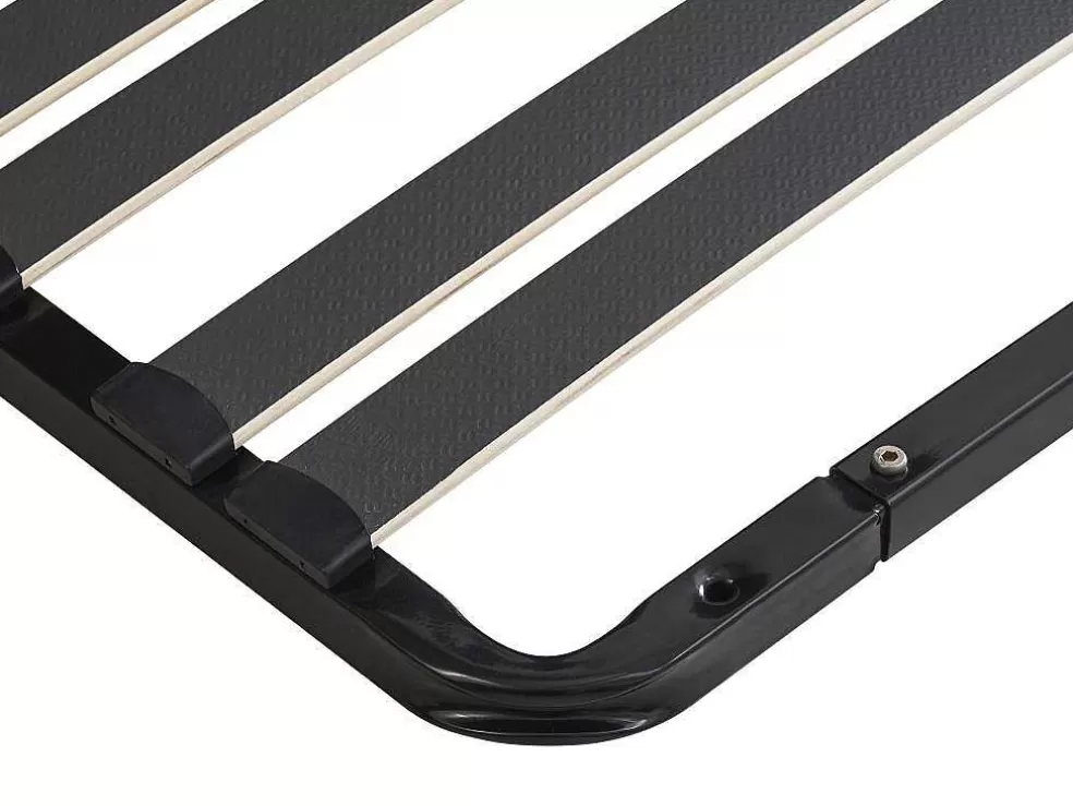 Ysmée Sommier Estrado De Ripas Para Montar 90X190 Cm, 15 Ripas, 3 Zonas De Apoio Lombar Reforcado, Sem Pés, Preto - Cerrisi De Ysmee* Sommier