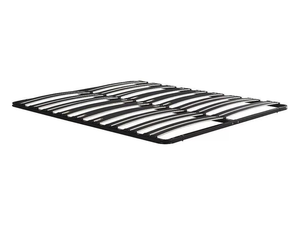Ysmée Sommier Estrado De Ripas Para Montar 140X190 Cm, 2X15 Ripas, 3 Zonas De Apoio Lombar Reforcado, Sem Pés, Preto - Cerrisi De Ysmee* Sommier