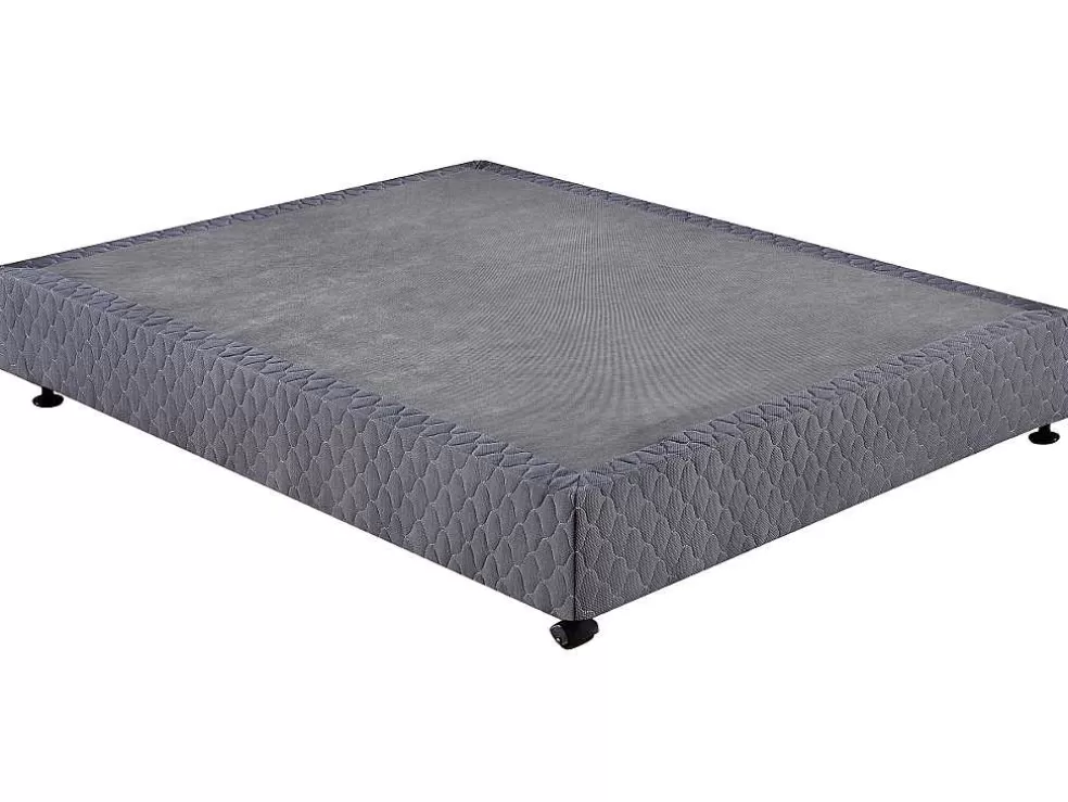 DREAMEA PLAY Sommier Universal De - 160 X 200 Cm - Cinzento Antracite* Sommier