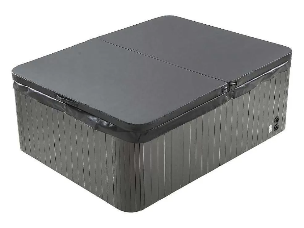 VOGUE SPA Spa De 3 Lugares Branco Perola Com Cobertura, 35 Jatos, C210 X L158 X A73 Cm, Sistema Balboa - Maupiti Iii* Spa Rígido