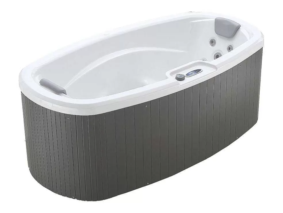 VOGUE SPA Spa De 2 Lugares Branco Perola Com Cobertura, 14 Jatos, C210 X L110 X A74 Cm, Sistema Balboa - Samoa Iv* Spa Rígido