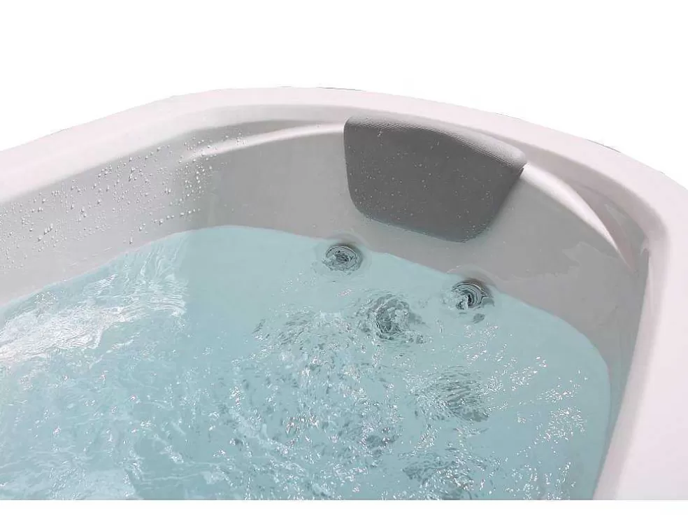 VOGUE SPA Spa De 2 Lugares Branco Perola Com Cobertura, 14 Jatos, C210 X L110 X A74 Cm, Sistema Balboa - Samoa Iv* Spa Rígido