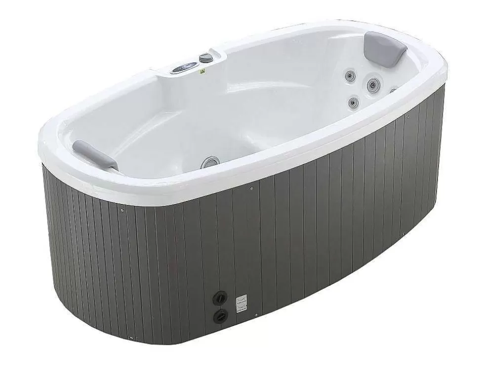VOGUE SPA Spa De 2 Lugares Branco Perola Com Cobertura, 14 Jatos, C210 X L110 X A74 Cm, Sistema Balboa - Samoa Iv* Spa Rígido