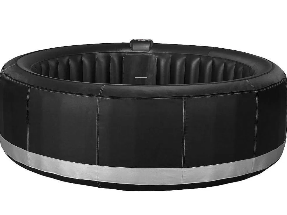 VOGUE SPA Spa Insuflável 6 Péssoas Bcool Iii - D203*A65 Cm - 140 Orificios De Saida De Ar - Preto - Revestimento De Luxo* Promoções Casa De Banho & Bem-Estar