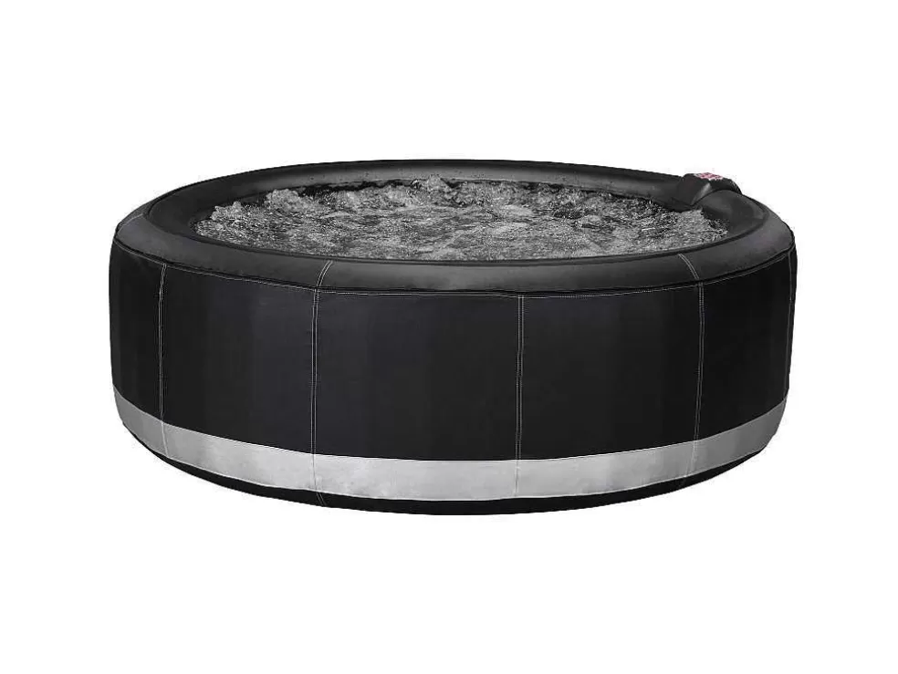 VOGUE SPA Spa Insuflável 6 Péssoas Bcool Iii - D203*A65 Cm - 140 Orificios De Saida De Ar - Preto - Revestimento De Luxo* Promoções Casa De Banho & Bem-Estar