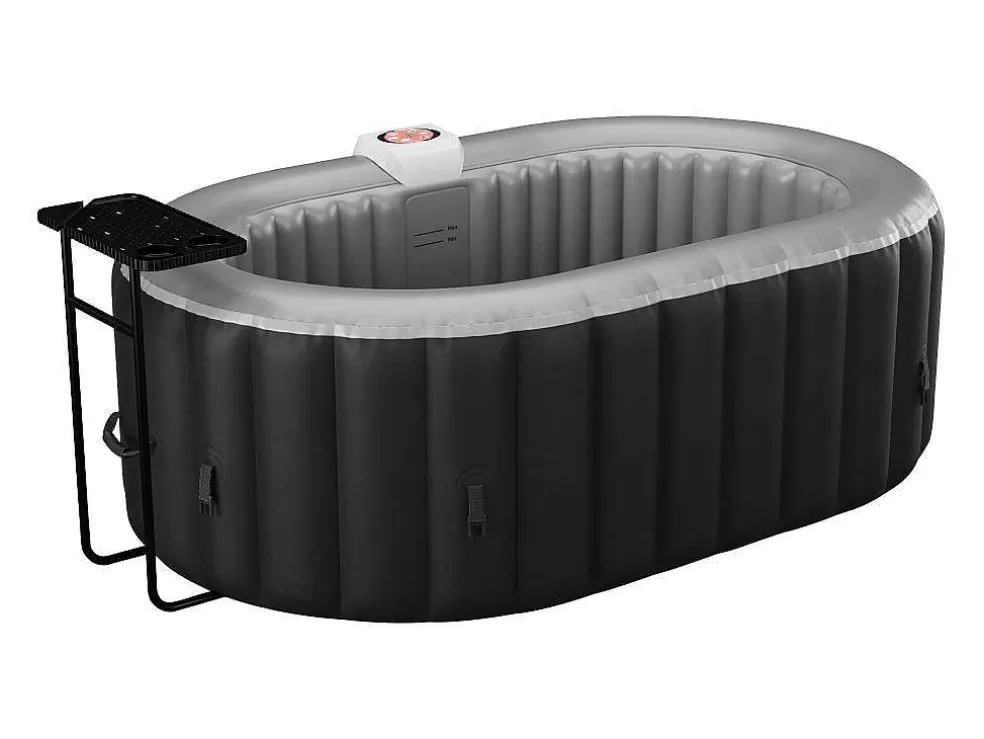 VOGUE SPA Spa Insuflável Oval B-Lucky 2 Péssoas - C190 X L120 X A65 Cm - 90 Saidas De Ar - Preto* Spa Insuflável