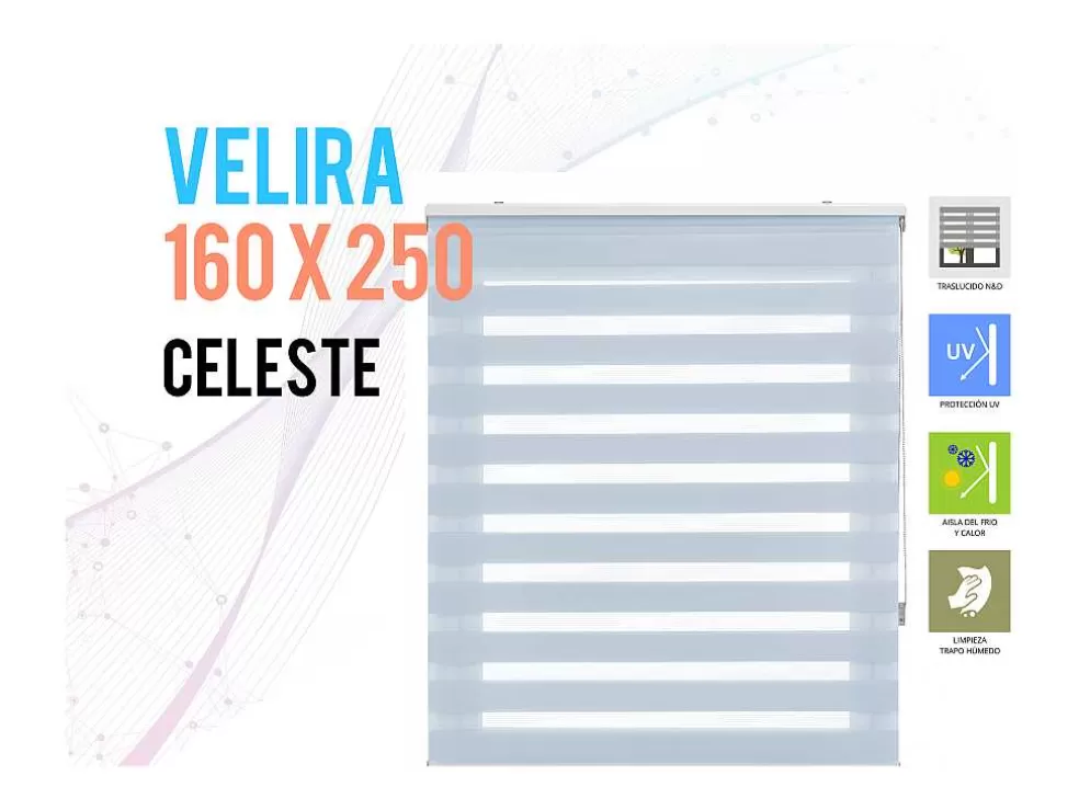 Purline Store Enrouleur Polyester Translucide Multicolore* Persianas De Interior