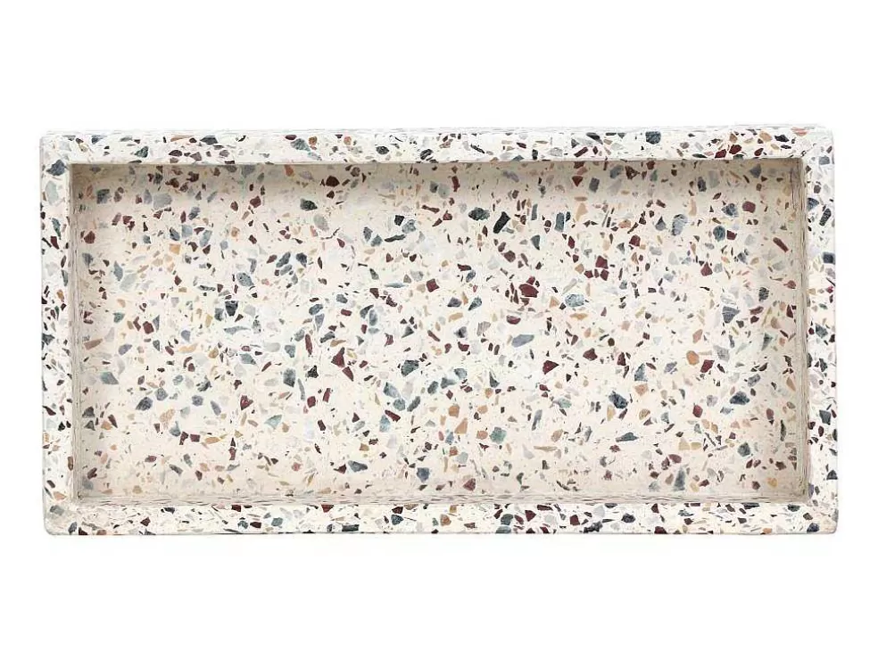 OZAIA Tabuleiro De Terrazzo - L.30 X P.15 X A. 4 Cm - Multicolorido - Joana* Louça E Utensílios De Cozinha