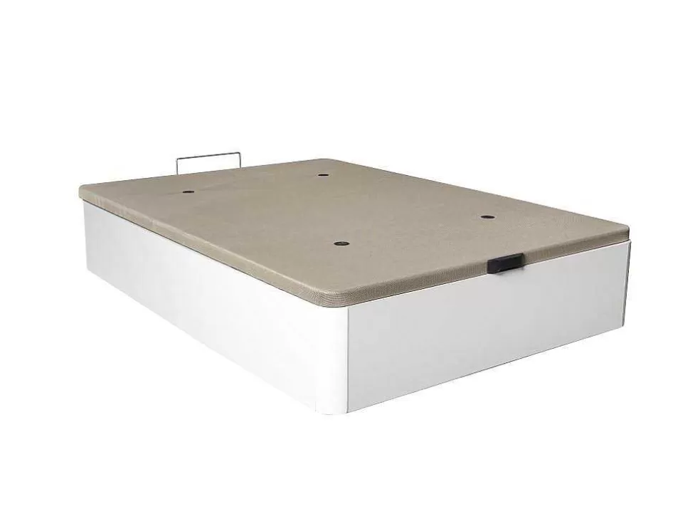 Saldosystocks Tampa Estofada Dobravel Para Canape Madeira 3D 25 Branco 135X190Cm Atenas* Cama De Adulto